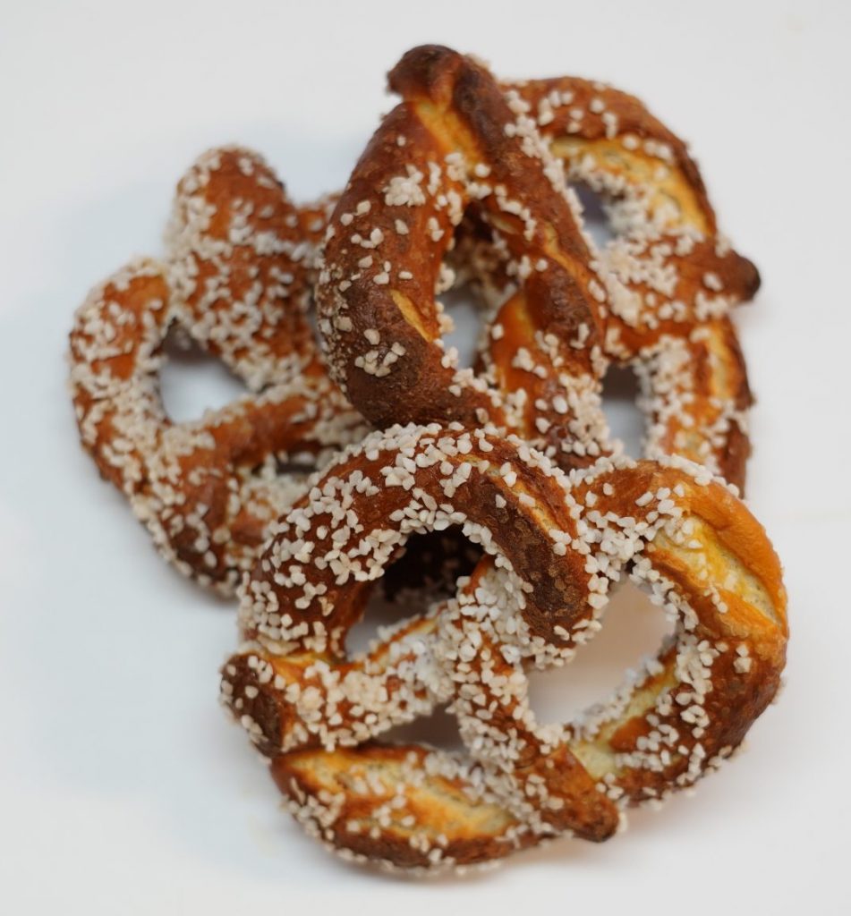 Handmade Extra Dark & Extra Salty Pretzels